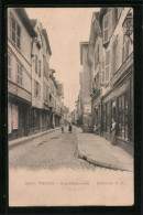 CPA Troyes, Rue Champeaux  - Troyes