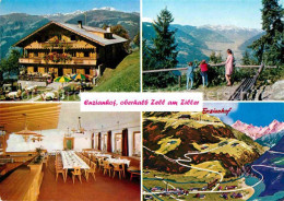 72654217 Zell Ziller Tirol Alpengasthof Enzianhof Speisesaal Panorama Zell Am Zi - Autres & Non Classés