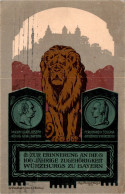 CPA Wurzburgs Zur Bayen Lion 1914 For Heidelberg Maximilian Bayern Ferdinand Von Toscana Wuerzburg - Wuerzburg