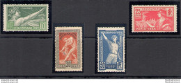 1924 Francia - Catalogo Yvert N. 183-86 - Giochi Olimpici Di Parigi - MNH** - Altri & Non Classificati