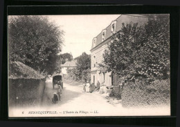 CPA Hennequeville, L'Entree Du Village  - Other & Unclassified