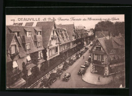 CPA Deauville, La Plage Fleurie - Facade Du Normandy Rue De L`Ecluse  - Deauville