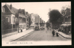 CPA Cabourg, Rue De La Mer  - Cabourg