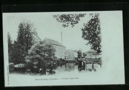 CPA Pont-d`Ouilly, L`Usine (cote Sud)  - Pont D'Ouilly