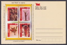 Inde India 2006 Mint Postcard Archaeology, Archaeological Artifacts, Art, Arts, Lucknow, UPhilex Philatelic Exhibition - Inde