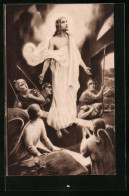 Künstler-AK Auferstehung Von Jesus Mit Engeln  - Angels