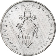Vatican, Paul VI, 2 Lire, 1977 - Anno XV, Rome, Aluminium, SPL+, KM:117 - Vaticano (Ciudad Del)
