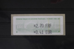 Frankreich Automatenmarken 21 Postfrisch #WI032 - Autres & Non Classés