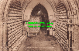 R501448 82297. Hythe Parish Church. The Crypt. Valentines Sepiatype Series - Monde