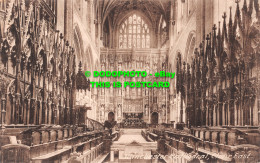 R501856 Winchester Cathedral. Choir East. F. Frith. No. 43680 - Monde