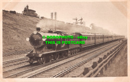 R501864 Up Bournemouth Express Near Earlsfield. Engine 4 4 0. No. 472. Locomotiv - Monde