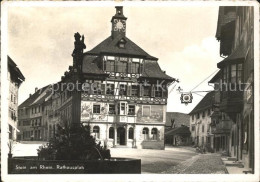 11846989 Stein Rhein Rathausplatz Brunnen Stein Am Rhein - Sonstige & Ohne Zuordnung