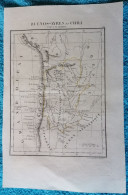 Argentine Chili Patagonie : Three Antique Maps  Jenotte (1840)  Perrot (1834)  Monin (1835) - Carte Geographique