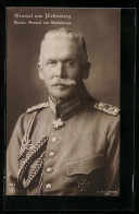 AK Heerführer General Von Plettenberg In Uniform  - Guerre 1914-18