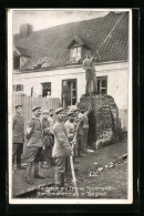 AK Soldaten Als Freiwillige Feuerwehr - Spritzmannschaft In Tätigkeit  - Guerre 1914-18