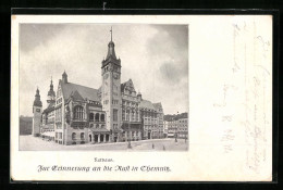 AK Chemnitz, Blick Zum Rathaus  - Chemnitz