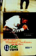 TELECARTE ETRANGERE....MICKAEL JACKSON... - Musique