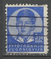 Yougoslavie - Jugoslawien - Yugoslavia 1935-36 Y&T N°284 - Michel N°307 (o) - 3,50d Pierre II - Gebruikt