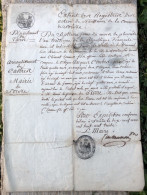 Année 1813 Acte De Naissance De La Commune De SOREZE 81 Tarn Signé Par Le Maire - Documents Historiques