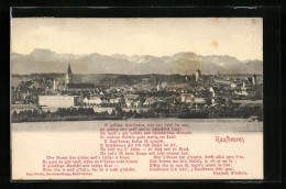 AK Kaufbeuren, Panorama Aus Der Vogelschau  - Kaufbeuren