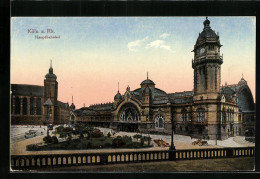 AK Köln A. Rh., Blick Zum Hauptbahnhof  - Köln