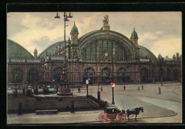 AK Frankfurt A. M., Blick Zum Hauptbahnhof  - Frankfurt A. Main