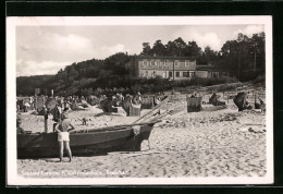 AK Koserow / Seebad, FDGB-Ferienheim Seeblick Vom Strand Aus Gesehen  - Autres & Non Classés