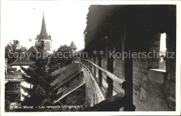 11756079 Morat Murten Les Remparts Ringmauer Murten - Altri & Non Classificati