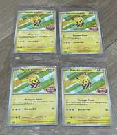 Games Cards Lot Of 10 Carte Pikachu Berkemeja Batik Promo 101/SV-P Journey Stamp Pokemon Indonesia - Altri & Non Classificati