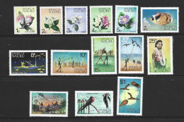 Nauru 1973 Pictorial Definitives Set Of 14 MNH - Nauru
