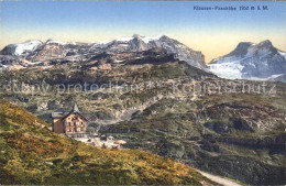 11751599 Klausenstrasse Hotel Klausen Passhoehe Mit Kammlistock Und Scheerhorn K - Other & Unclassified