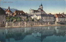11745419 Solothurn Aarepartie St Ursuskirche Solothurn - Autres & Non Classés