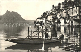 11742779 Gandria Lago Di Lugano Ortsansicht Fischerboot Gandria - Sonstige & Ohne Zuordnung