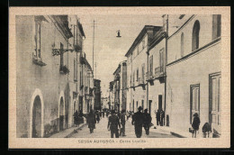 Cartolina Sessa Aurunca, Corso Lucilio  - Other & Unclassified