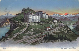 11742019 Rigi Kulm Hotel Mit Berneralpen Rigi Kulm - Altri & Non Classificati