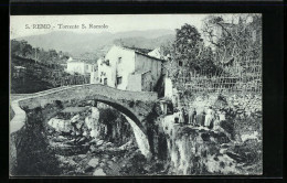 Cartolina S. Remo, Torrente S. Romolo  - San Remo