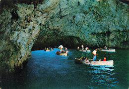 CPSM Capri-Grotta Azzurra-Timbre      L2921 - Autres & Non Classés
