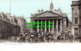 R502098 London. The Royal Exchange. Postcard - Autres & Non Classés