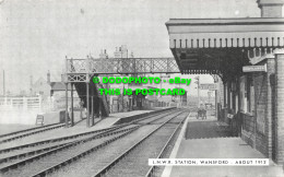 R502154 L. N. W. R. Station. Wansford. About. 1912. The Nene Valley Railway - Monde