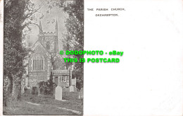 R502164 Okehampton. The Parish Church. 1904 - Monde