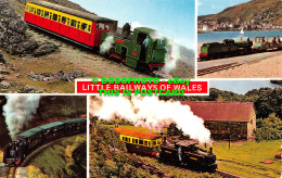 R502425 Little Railways Of Wales. Snowdon. Fairbourne. Bamforth. Multi View - Monde