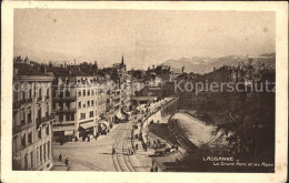 11735789 Lausanne VD Le Grand Pont Et Les Alpes Lausanne - Sonstige & Ohne Zuordnung