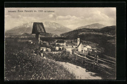 Cartolina Nova Ponente, Panorama Col Latemar, Dolomiti  - Sonstige & Ohne Zuordnung