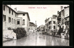 Cartolina Treviso, Ponte S. Agata  - Treviso