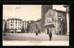 Cartolina Brescia, Piazza Del Duomo  - Brescia