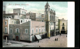 Cartolina Bari, Piazza Mercantile  - Bari