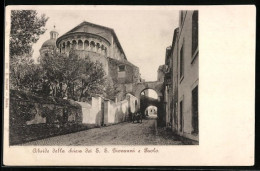 Cartolina Roma, Abside Della Chiesa Dei S. S. Giovanni E Paolo  - Other & Unclassified