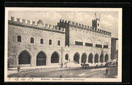 Cartolina Rimini, Municipio, Palazzo Dell`Arrengo  - Rimini