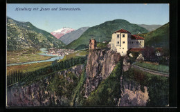 Cartolina Bozen, Haselburg Und Sarnerscharte  - Bolzano (Bozen)