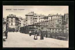 Cartolina Genova, Ponte Carignano  - Genova (Genua)